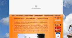 Desktop Screenshot of hotel-renaissance-cherbourg.com